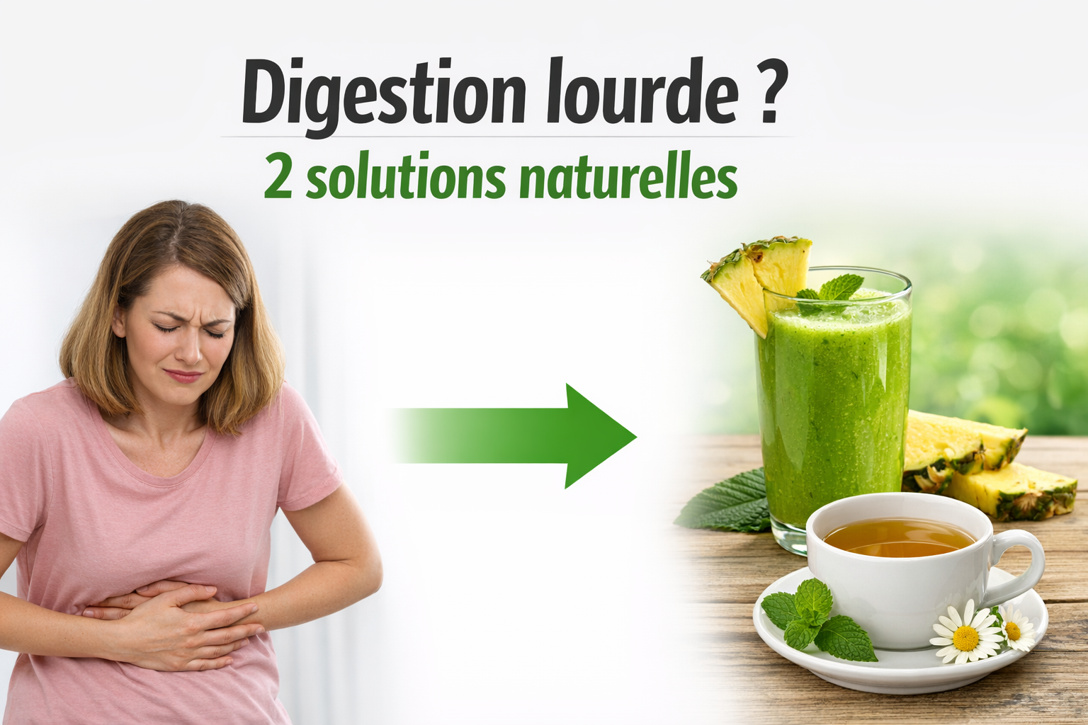 Digestion lourde: 2 solutions naturelles pour nettoyer votre estomac
